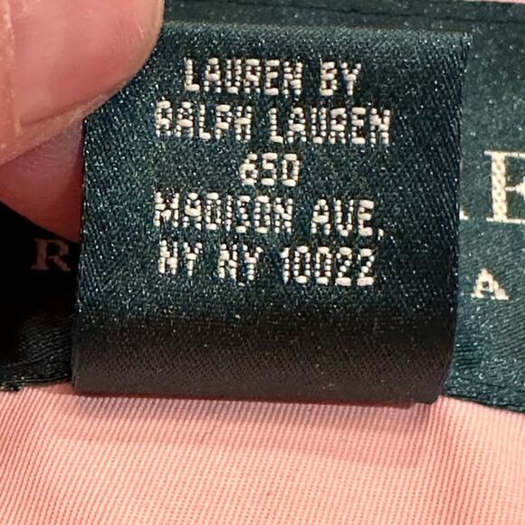 Lauren Ralph Lauren Soft Pink Lightweight Knee Length Jacket Women's Large - Picture 4 of 8